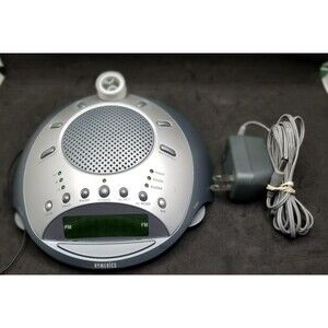 Homedics sound machine clock radio model ss4000 READ
